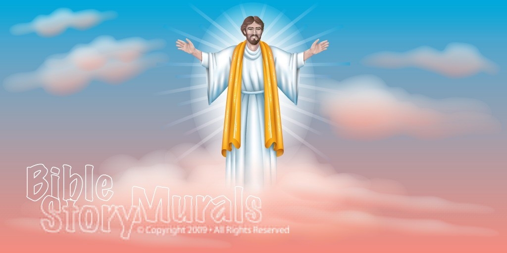 Christian Wall Murals for Churches, Preschools & Schools Bible Story