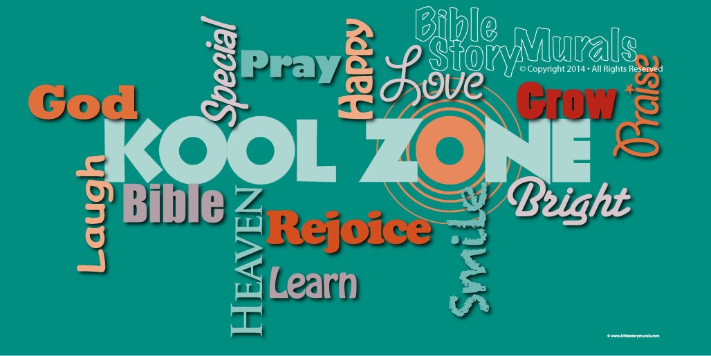 Childrens Ministry Wall Murals for Churches, Preschools and Nurserys