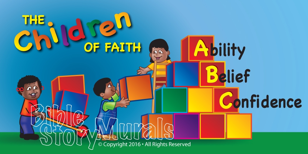 Childrens Ministry Wall Murals for Churches, Preschools and Nurserys